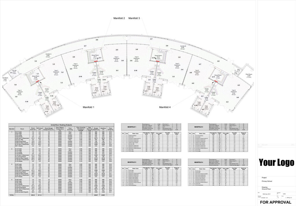 white-label UFH CAD design